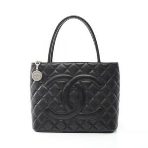 Chanel Reissue Tote Bag Caviar Leather Grained Calfskin Black